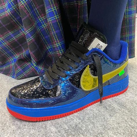 lv airforce retail|louis vuitton air force 1 release.